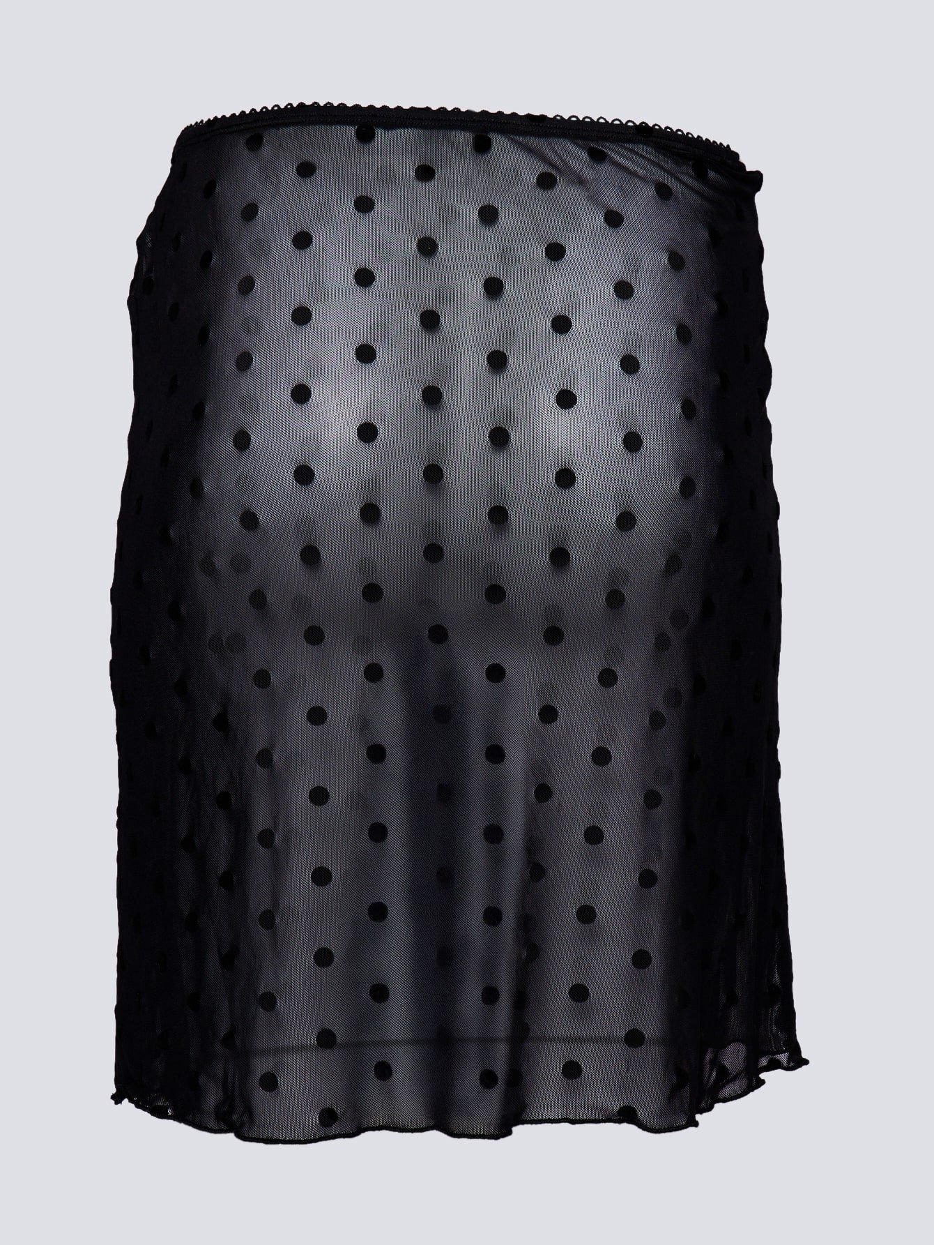 Jupe tulle chafaf b pois w fyouka