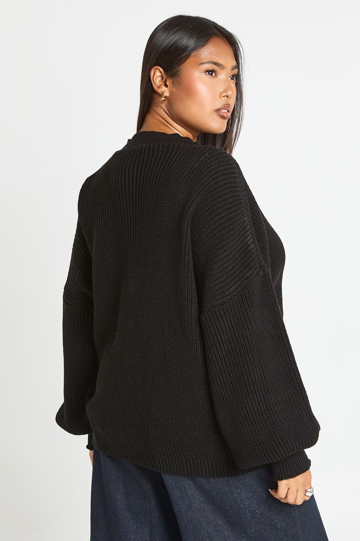 Cardigan tricot b kmam ballon - Grande taille