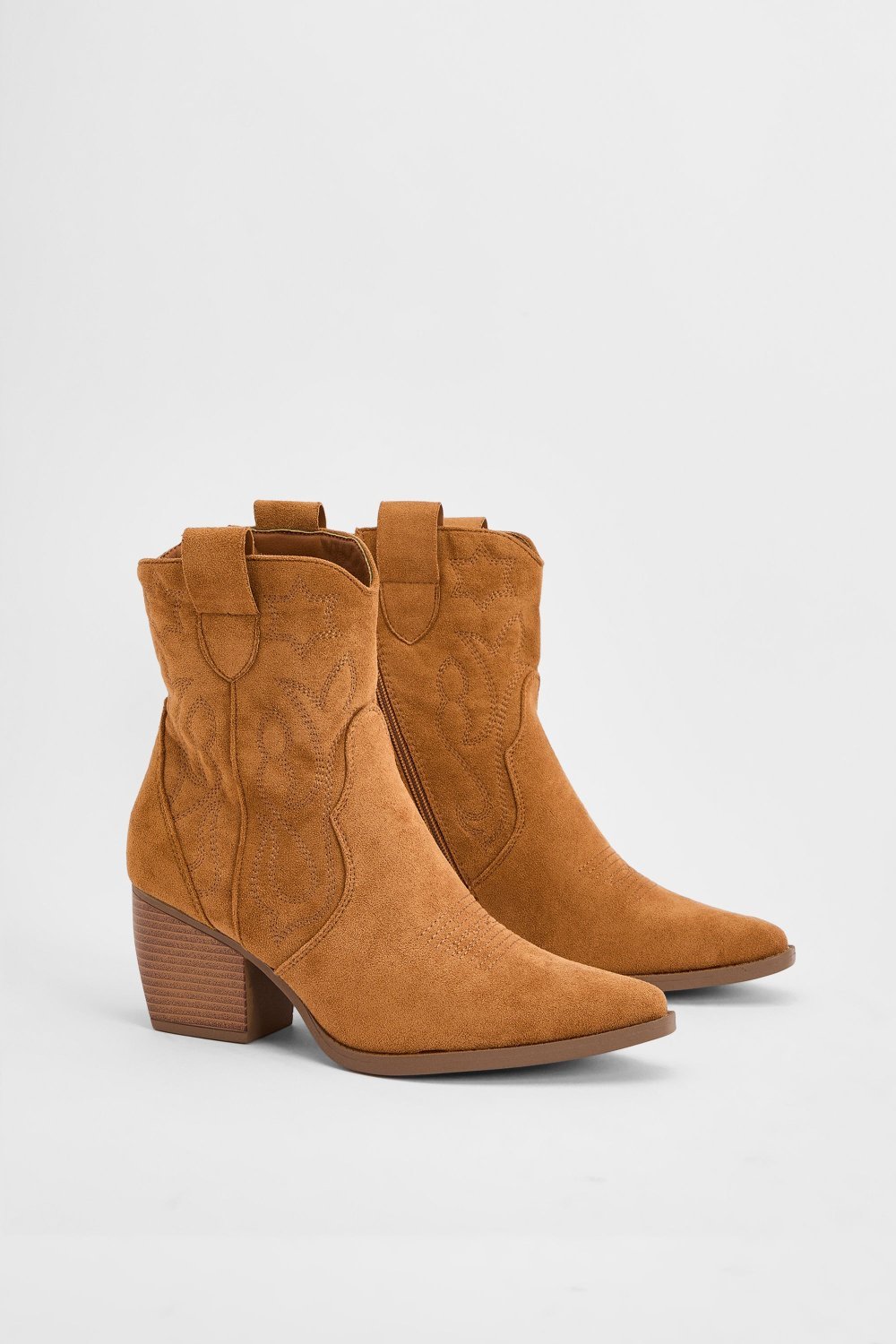 Bottines western f suédine mtarzin