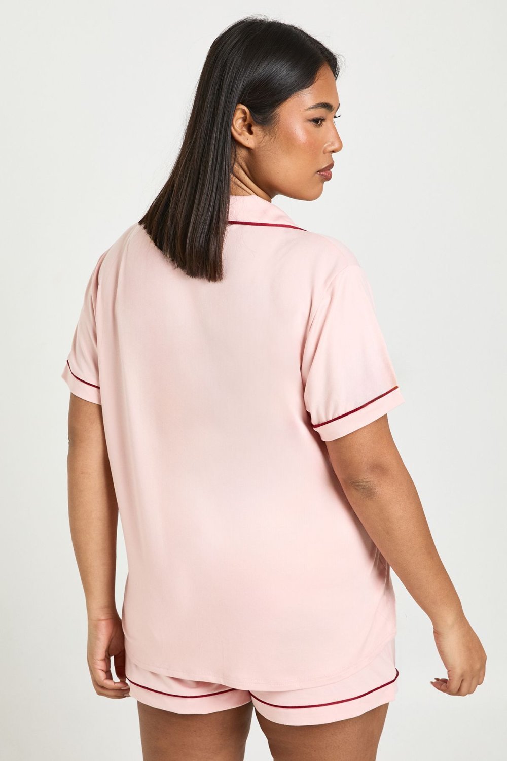 Pyjama haut w short f jersey - Grande taille