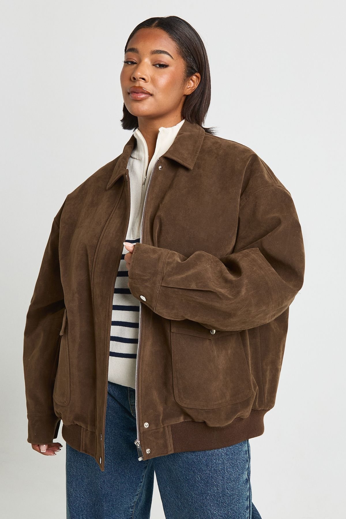 Veste bomber Suède - Grande taille