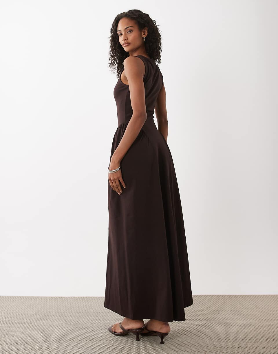 Robe nos twila col bateau - Qahwia