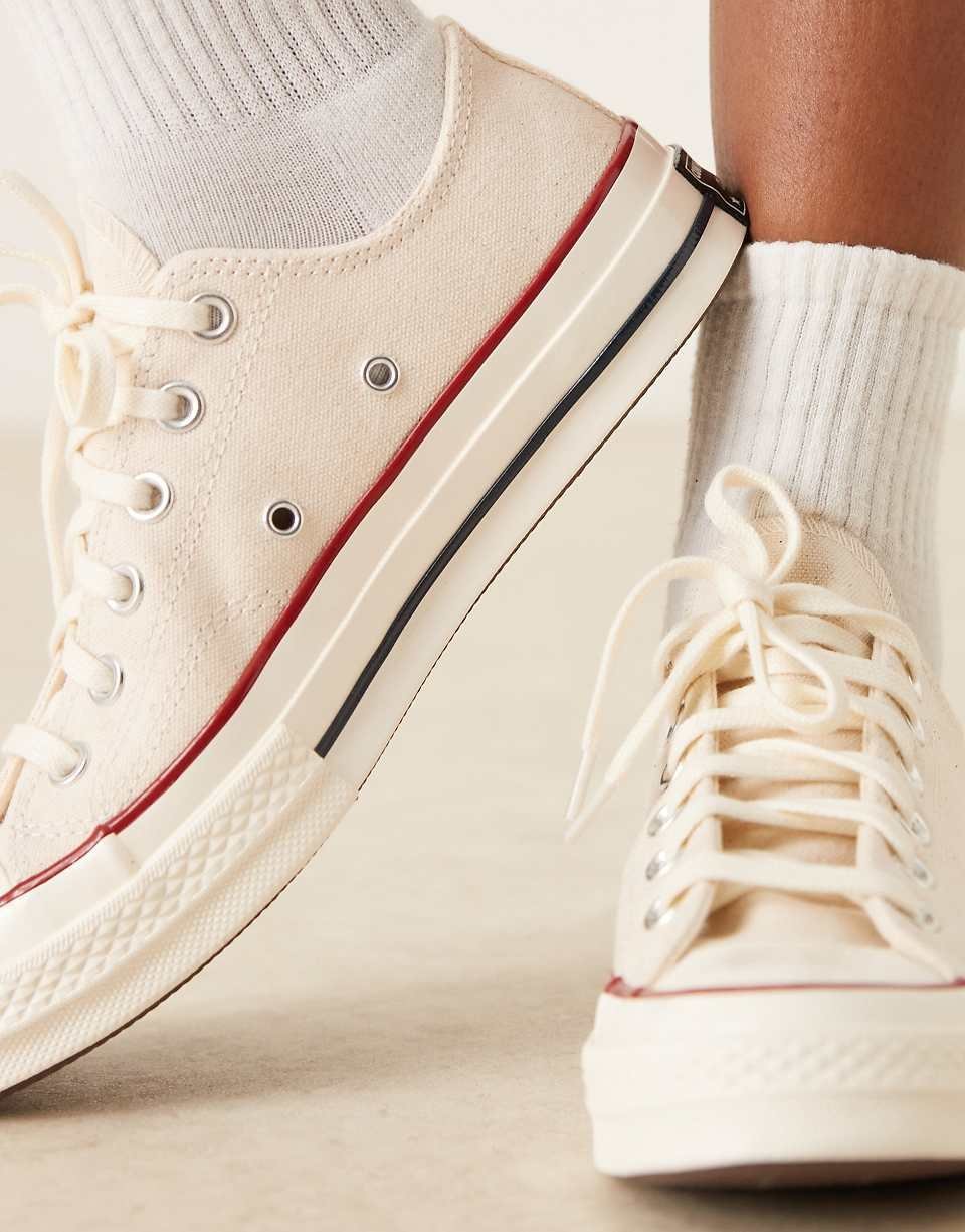 حذاء رياضي Chuck 70 Ox باللون الكريمي