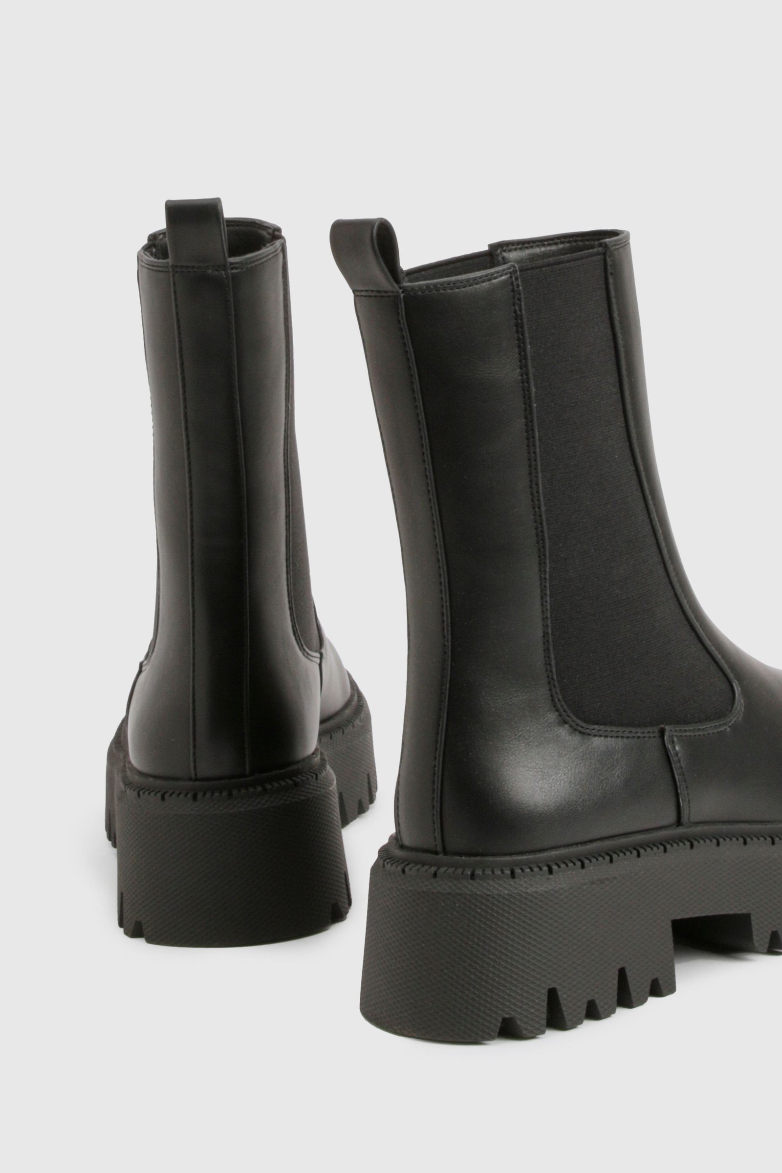 Bottines Chelsea à élastique épais
