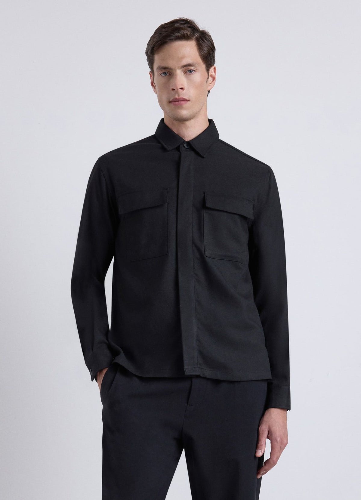 Chemise utilitaire à poches à rabat