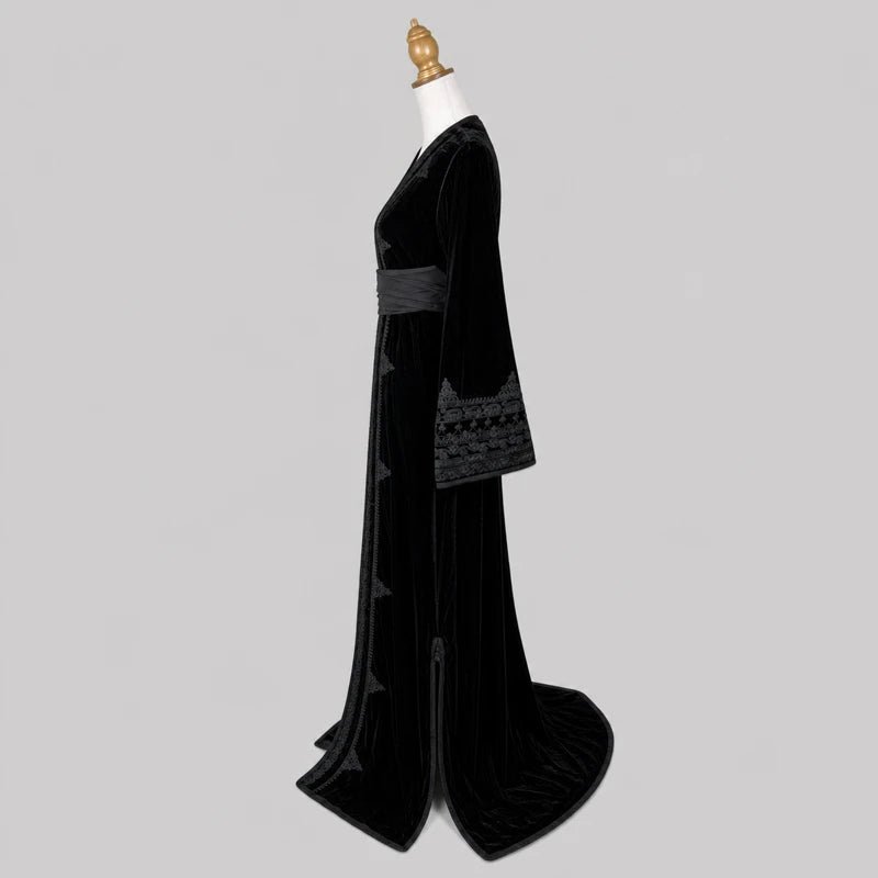 Caftan velours mtarz k7el