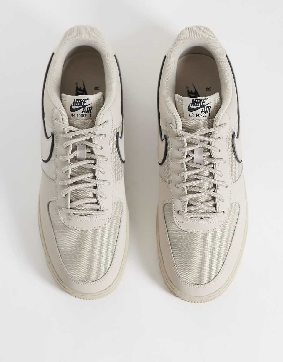 حذاء رياضي Air Force 1 '07 LV8 Cordura - رمادي وأسود
