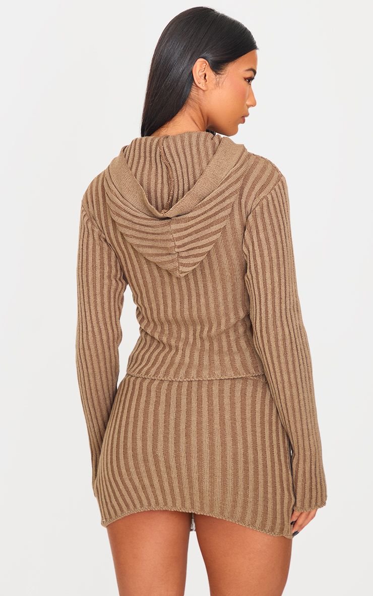 Cardigan b zip f maille bicolore