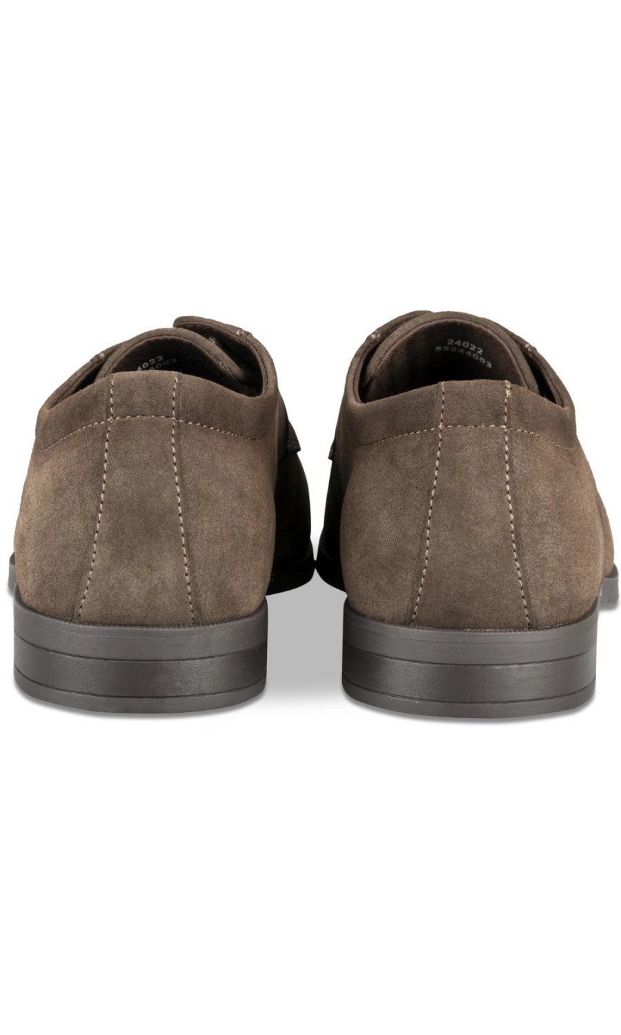 Derbies b7al suédine taupe