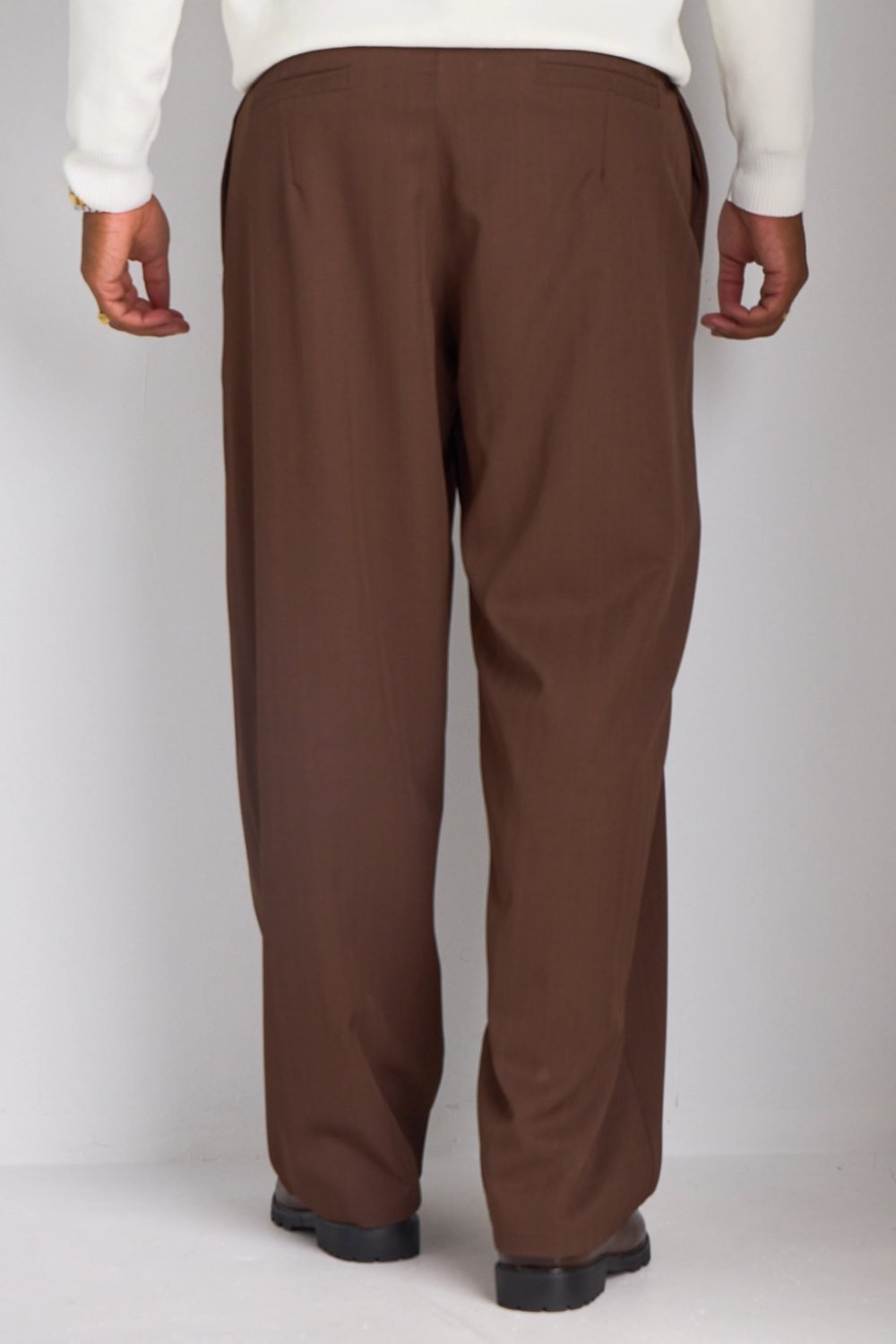 Pantalon b pinces coupe droite 9ehwi