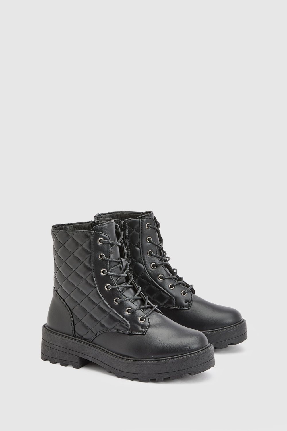 Bottines style randonnée k7el - Pied large