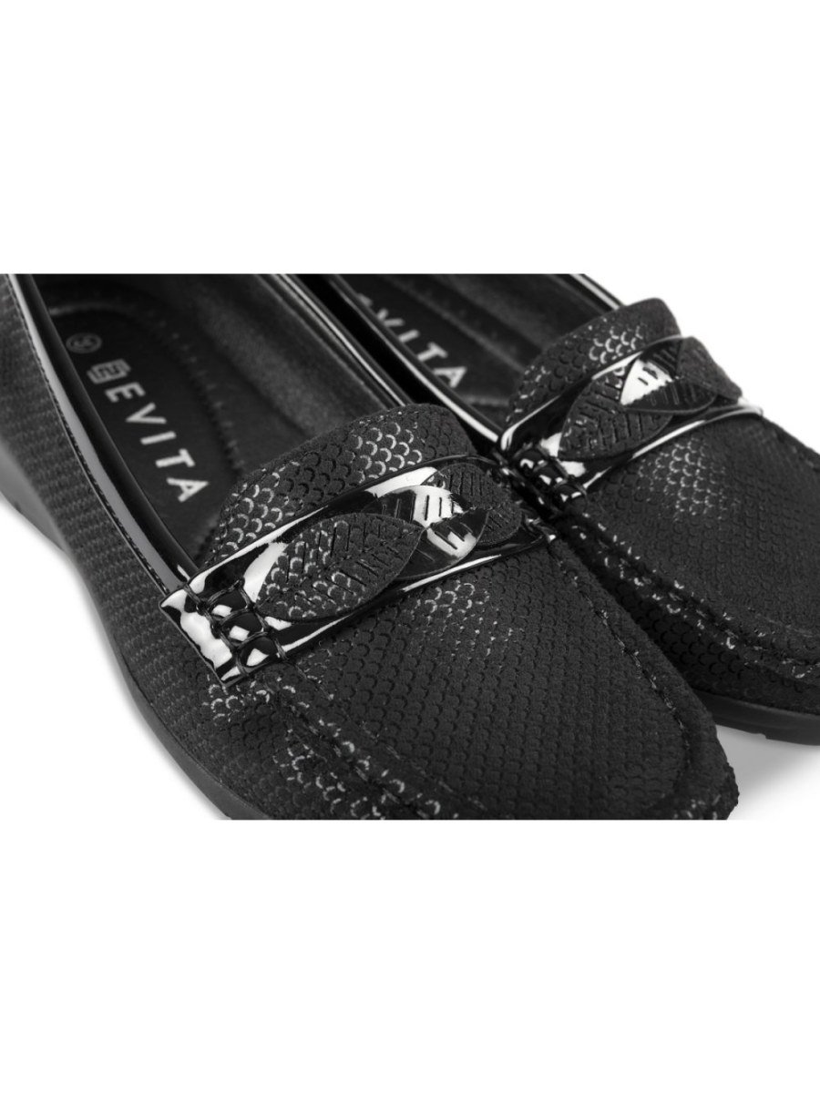 Mocassins b bride vernis k7lin