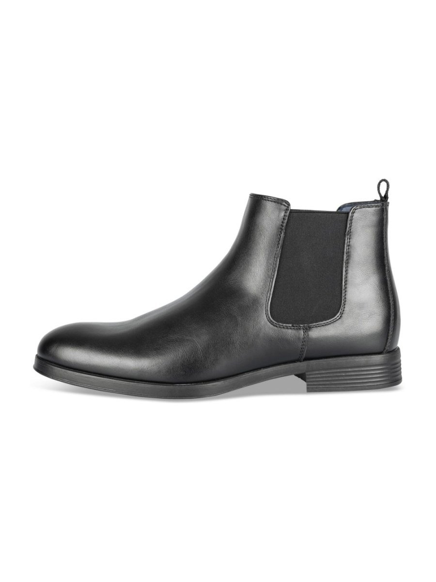 Bottines Chelsea lisses noires