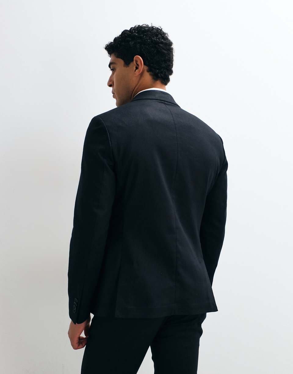 Veste d costume ajustée b lin bezzaf - Khel