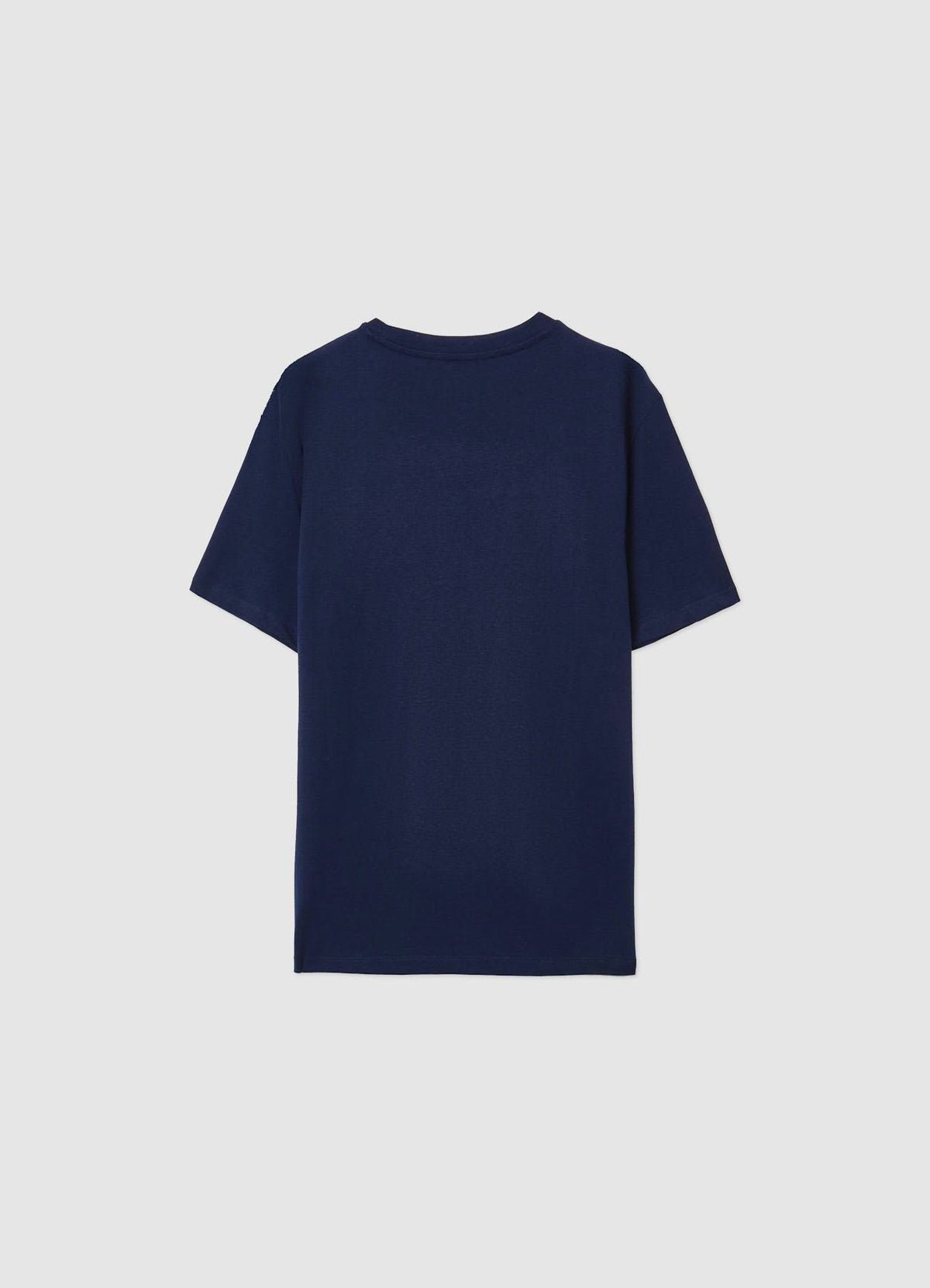 Plain crew-neck T-shirt