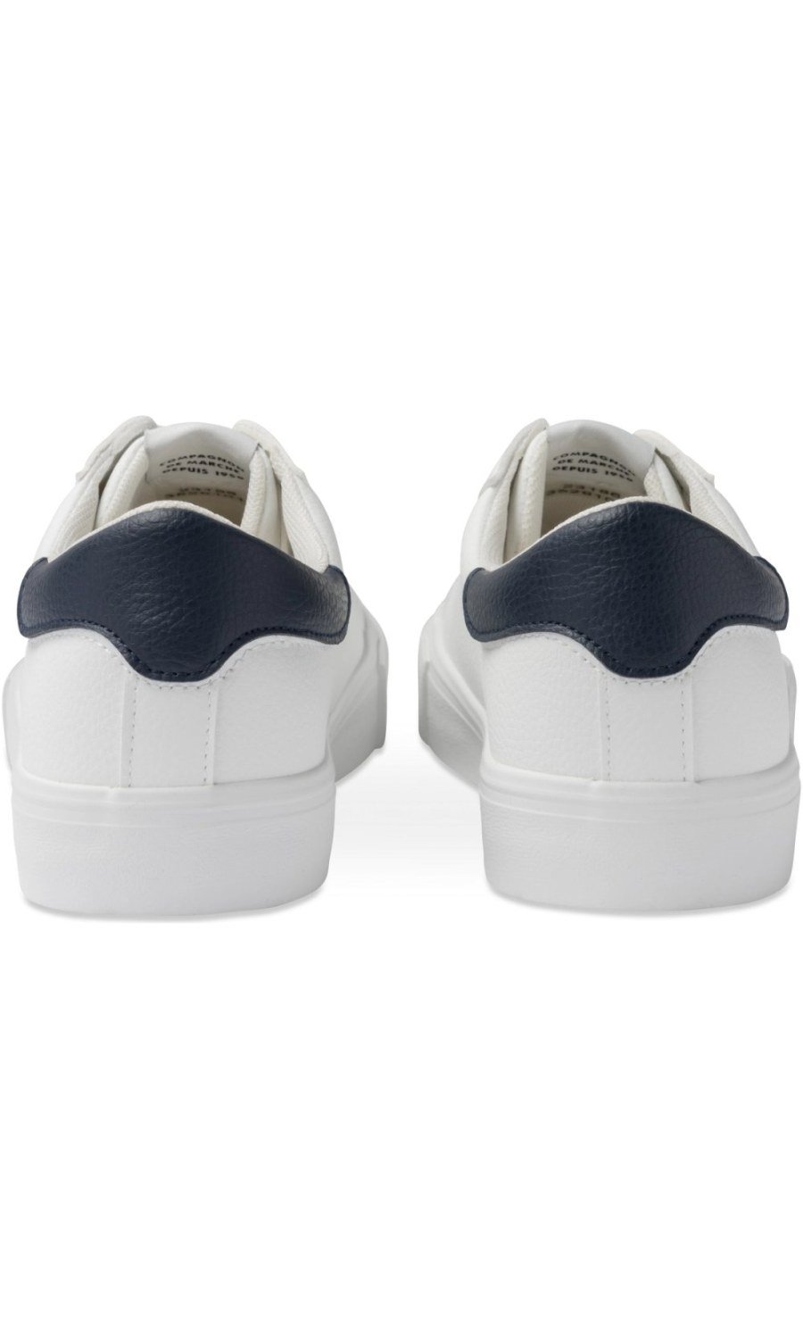 Baskets b contrefort mlowen byed w bleu marine