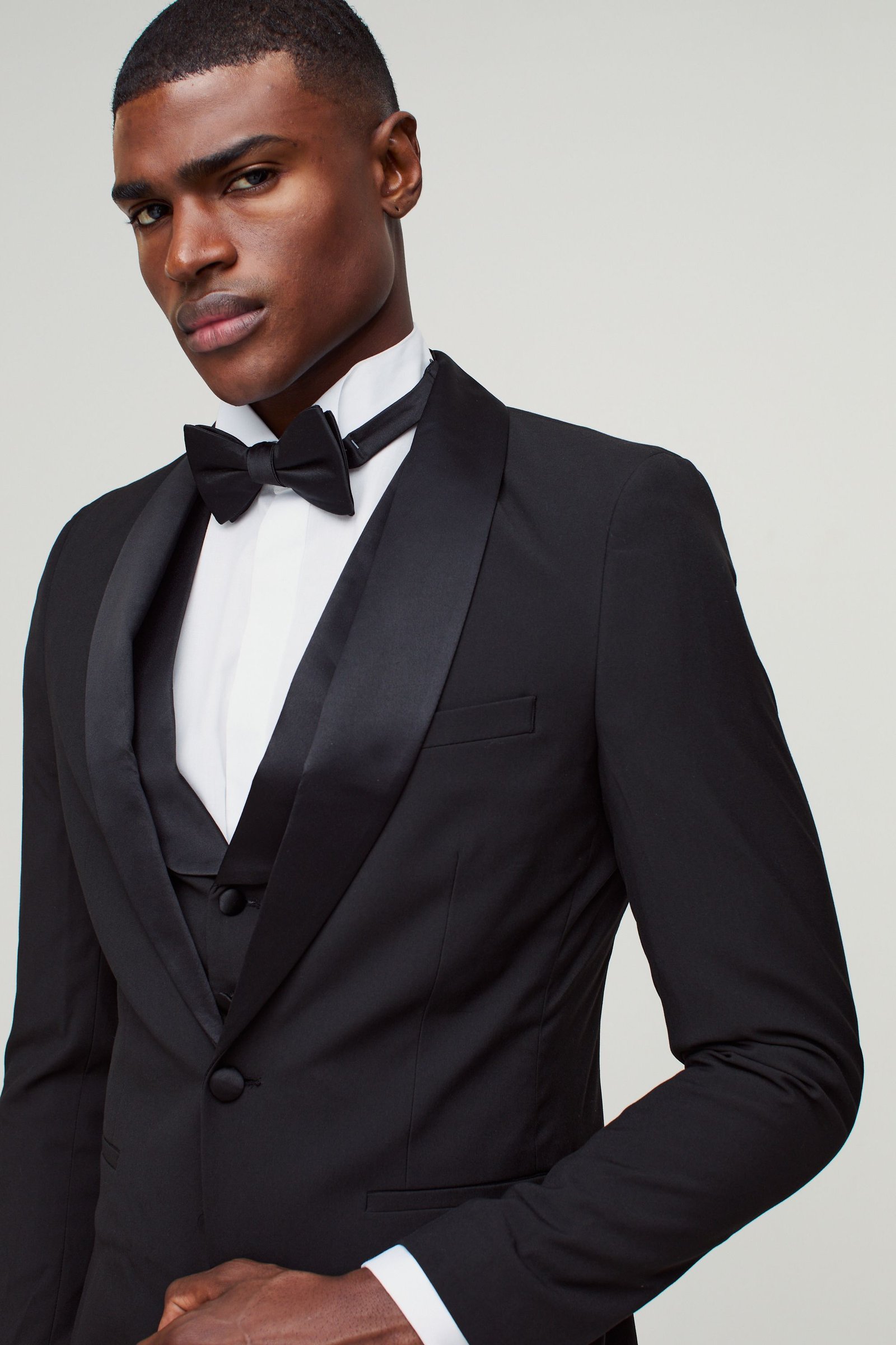 Jakita smoking skinny simple boutonnage