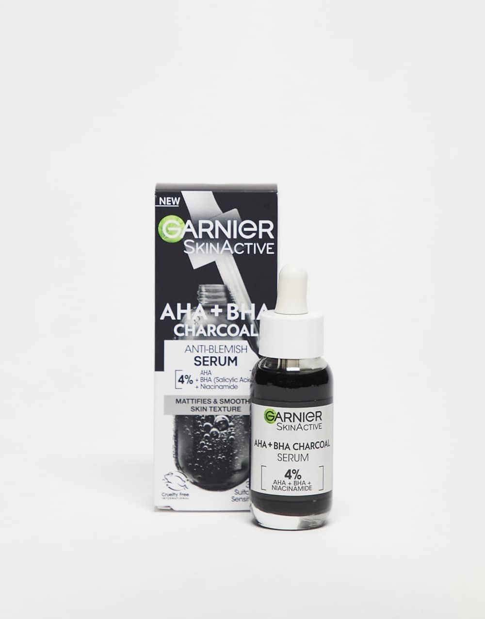 Charcoal anti-blemish serum AHA+BHA - 30 ml