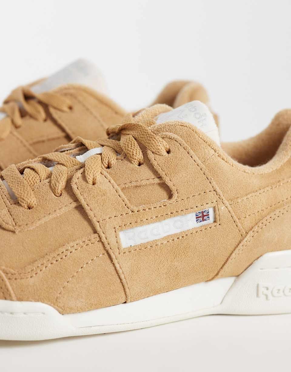 Workout Plus trainers in tan
