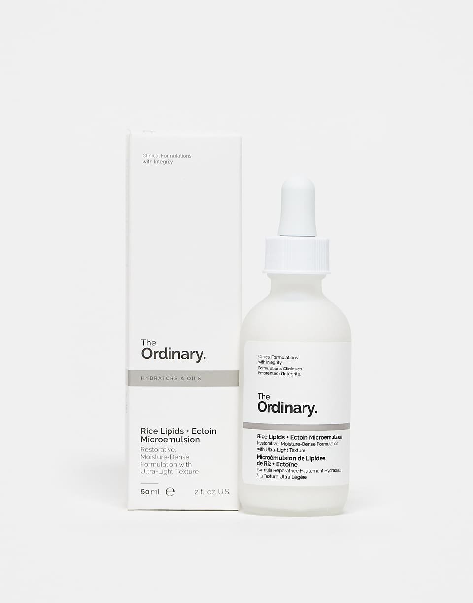 Sérum hydratant ultra-léger aux lipides de riz et à l'ectoïne - 60 ml
