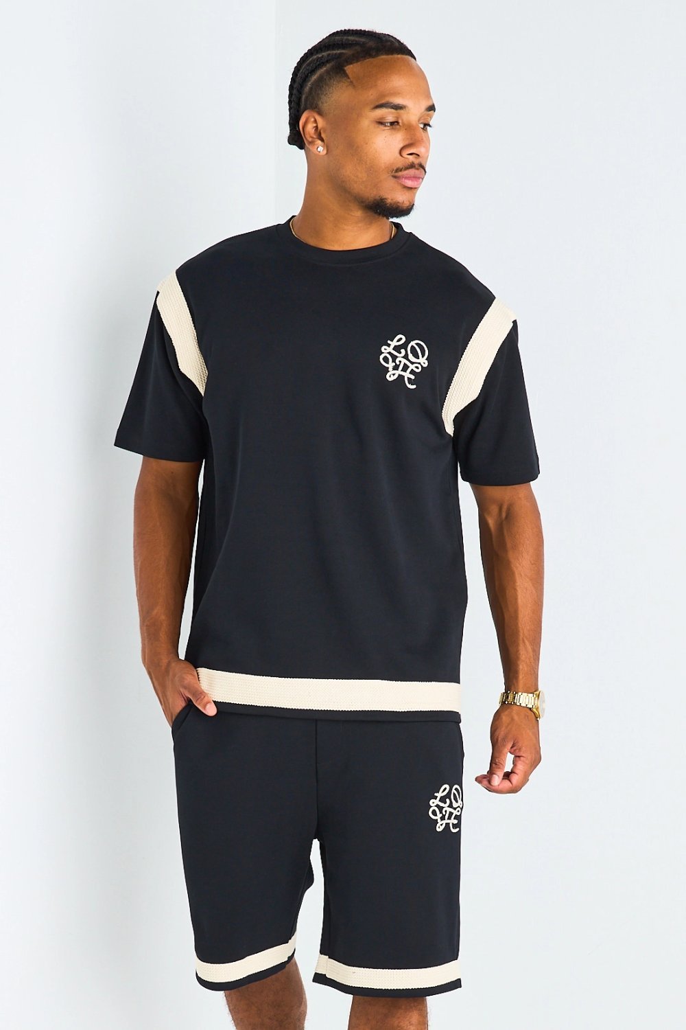 Ensemble t-shirt w short LOVE k7el
