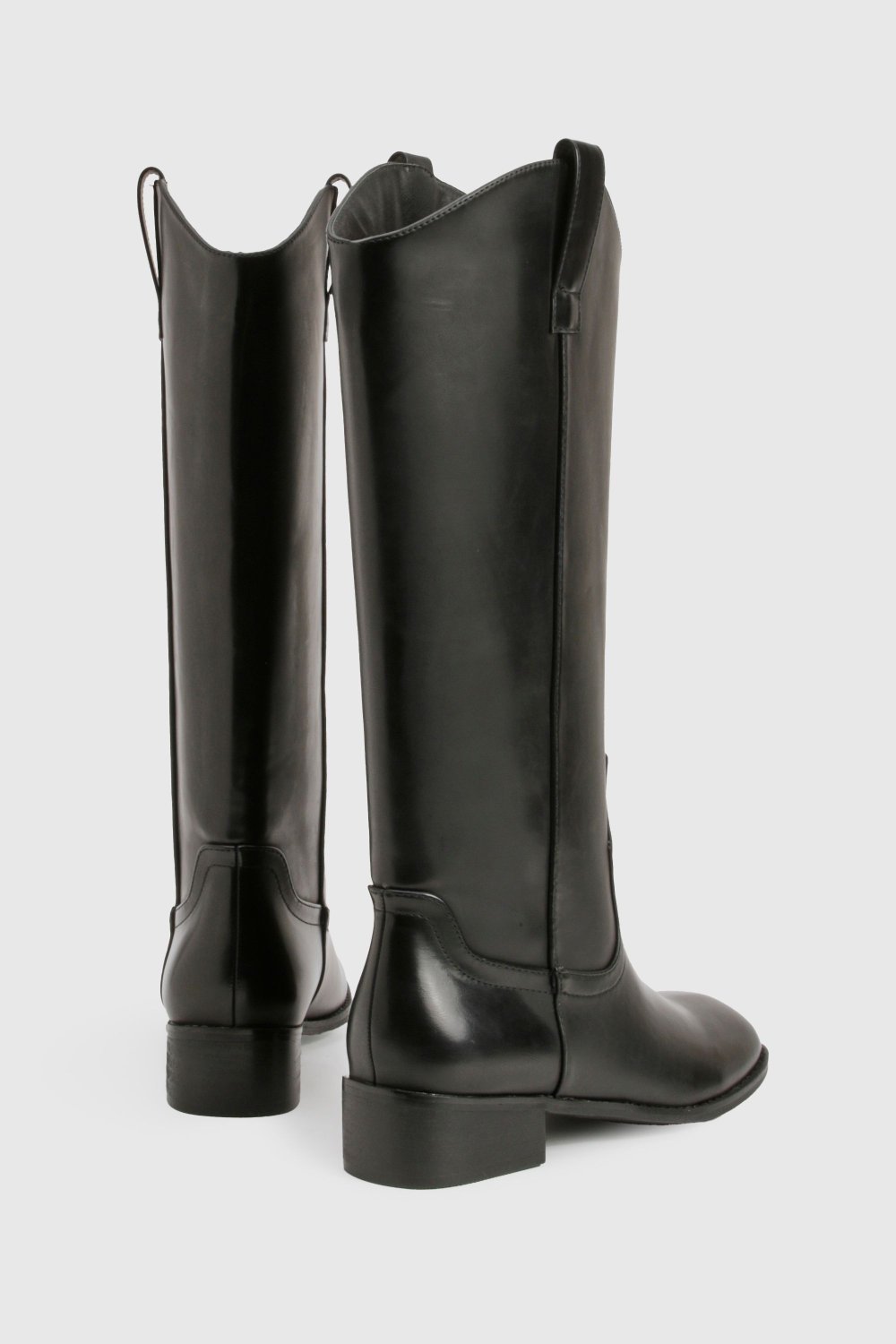 Bottes western à talon bloc