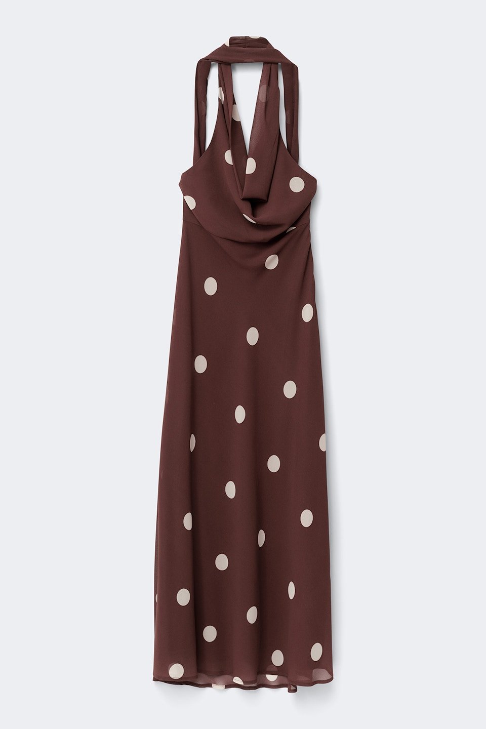 Robe maxi b écharpe