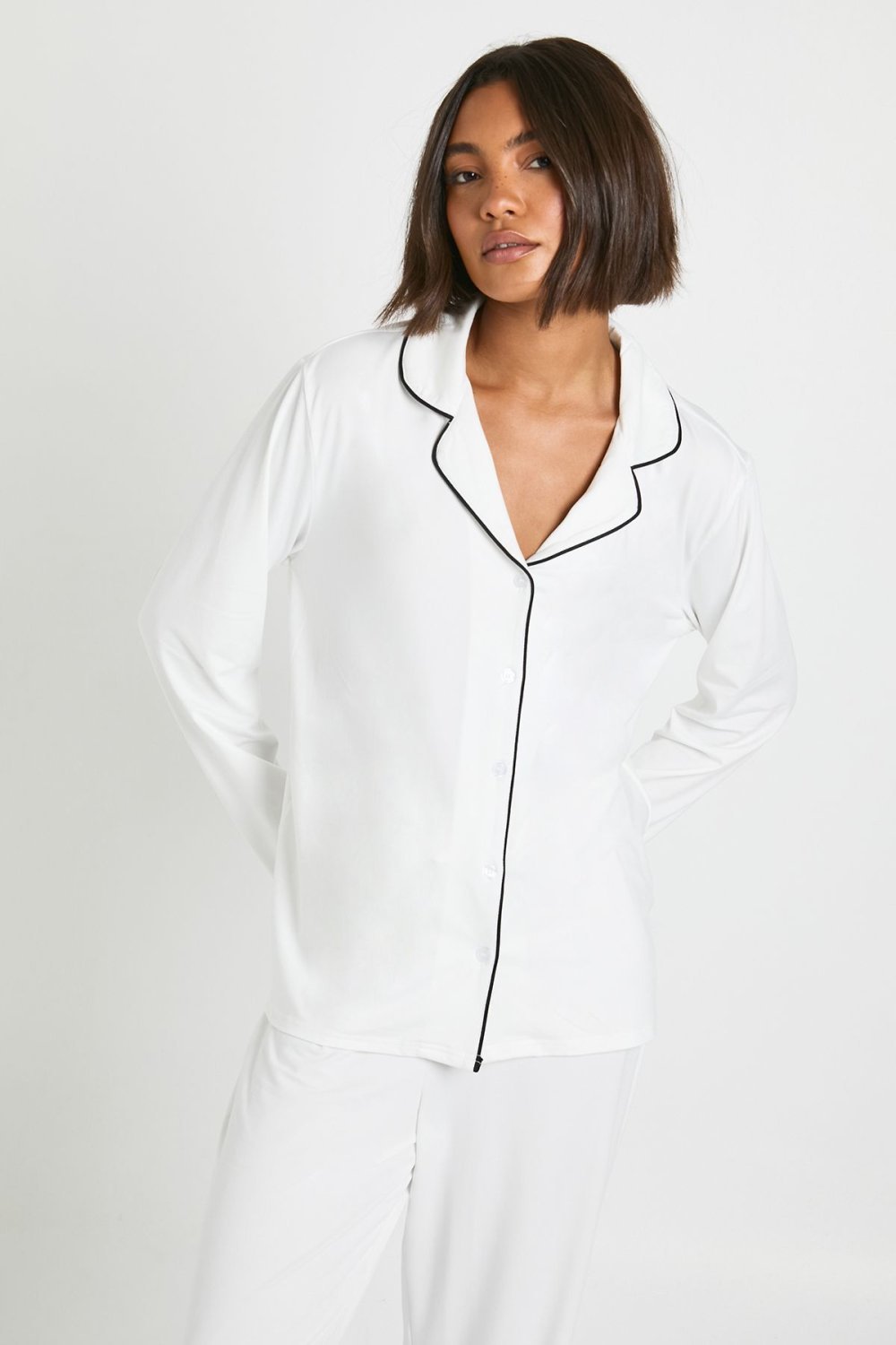Pyjama chemise w sarwal f jersey - Tall