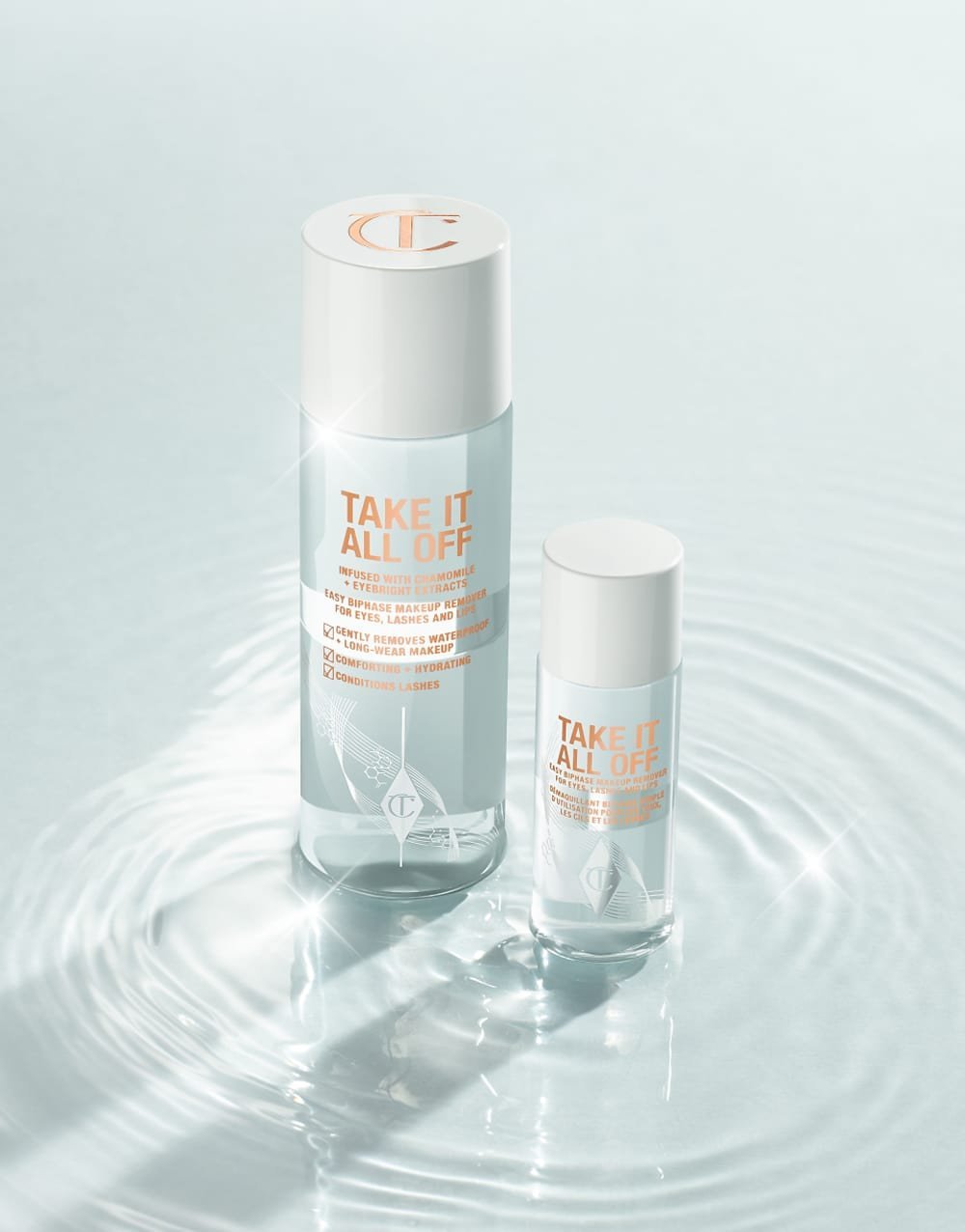Mini face make-up remover