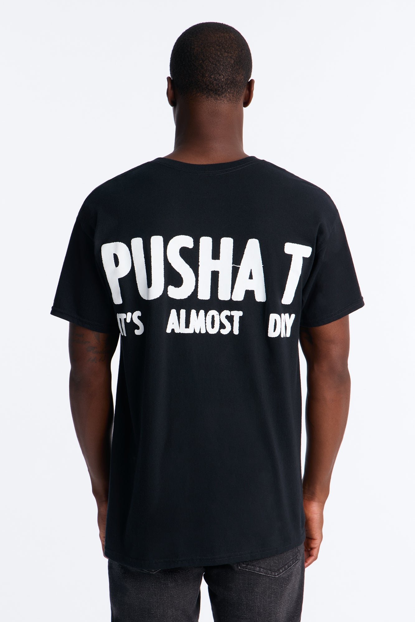T-Shirt Oversize Pusha T À Manches Courtes