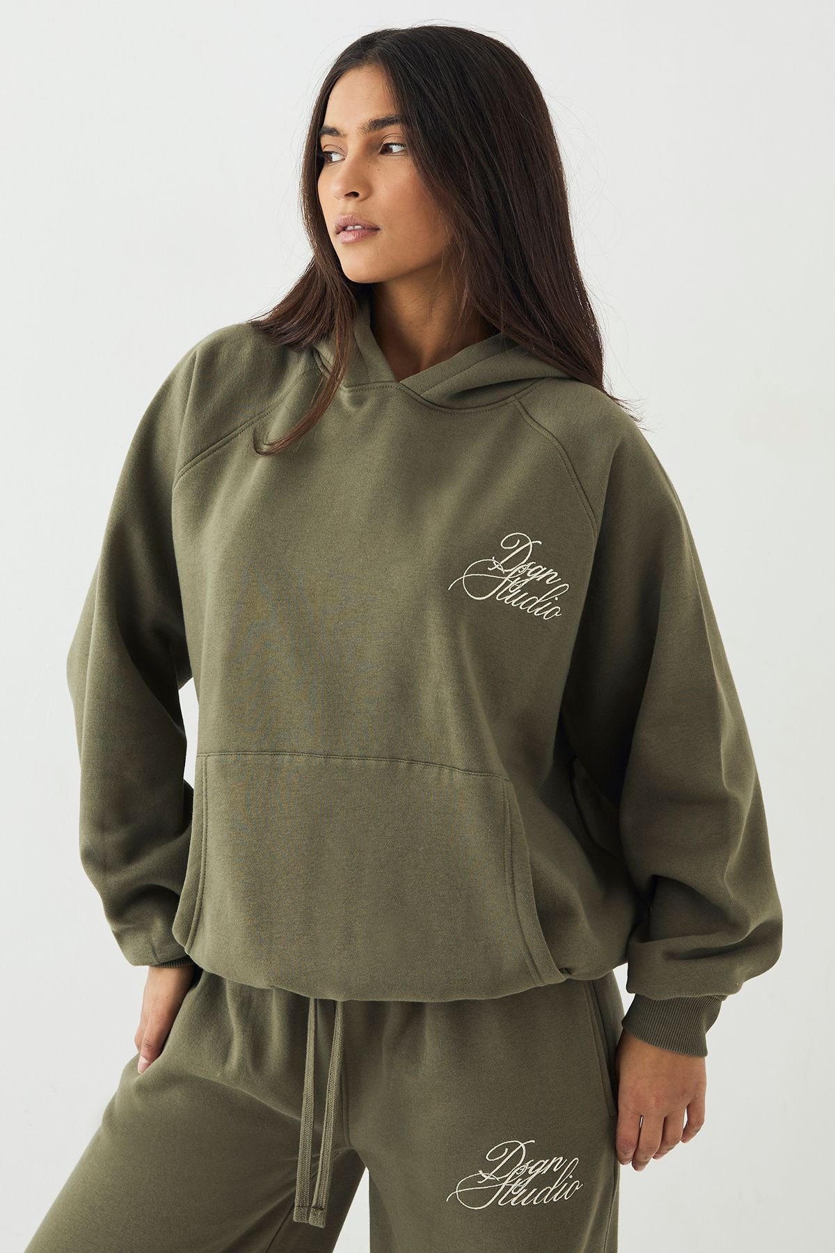 Sweat à capuche oversized DSGN studio script