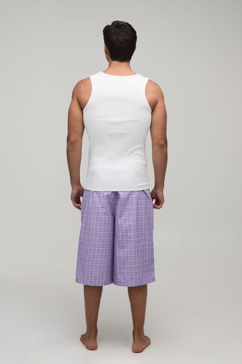Ensemble d dar débardeur w short côtelé wardi