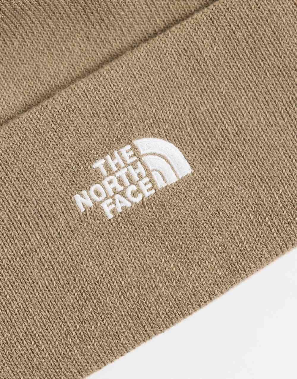 قبعة صوفية بحافة مطوية Norm باللون البيج