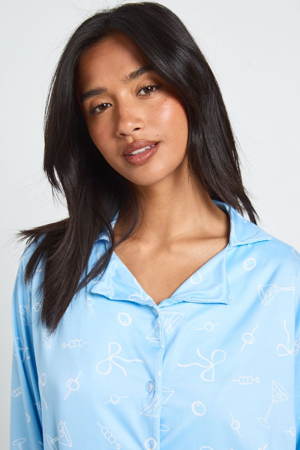 Pyjama chemise w sarwal b fyonkat zre9 - Petite