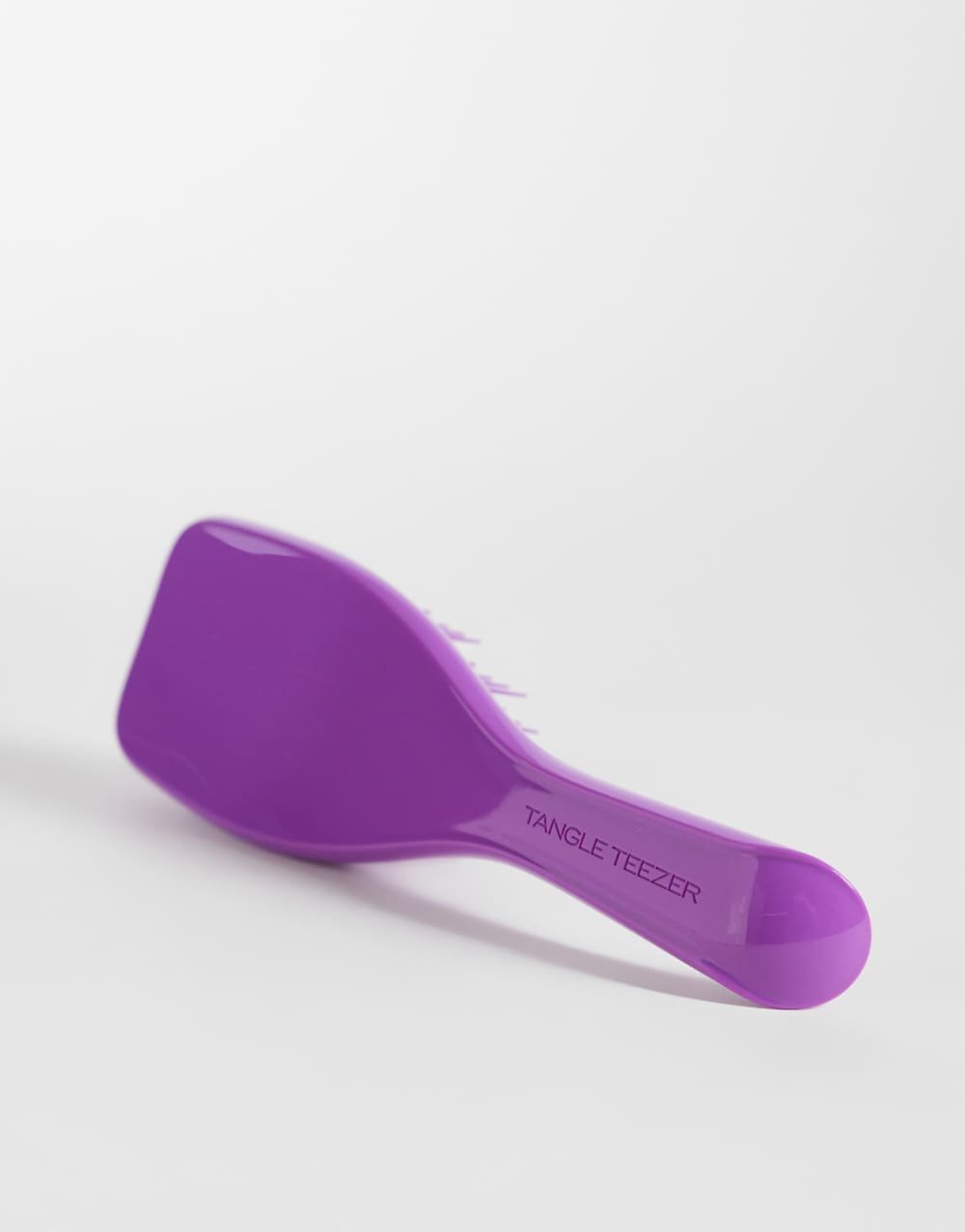 Detangling brush with double teeth - Purple