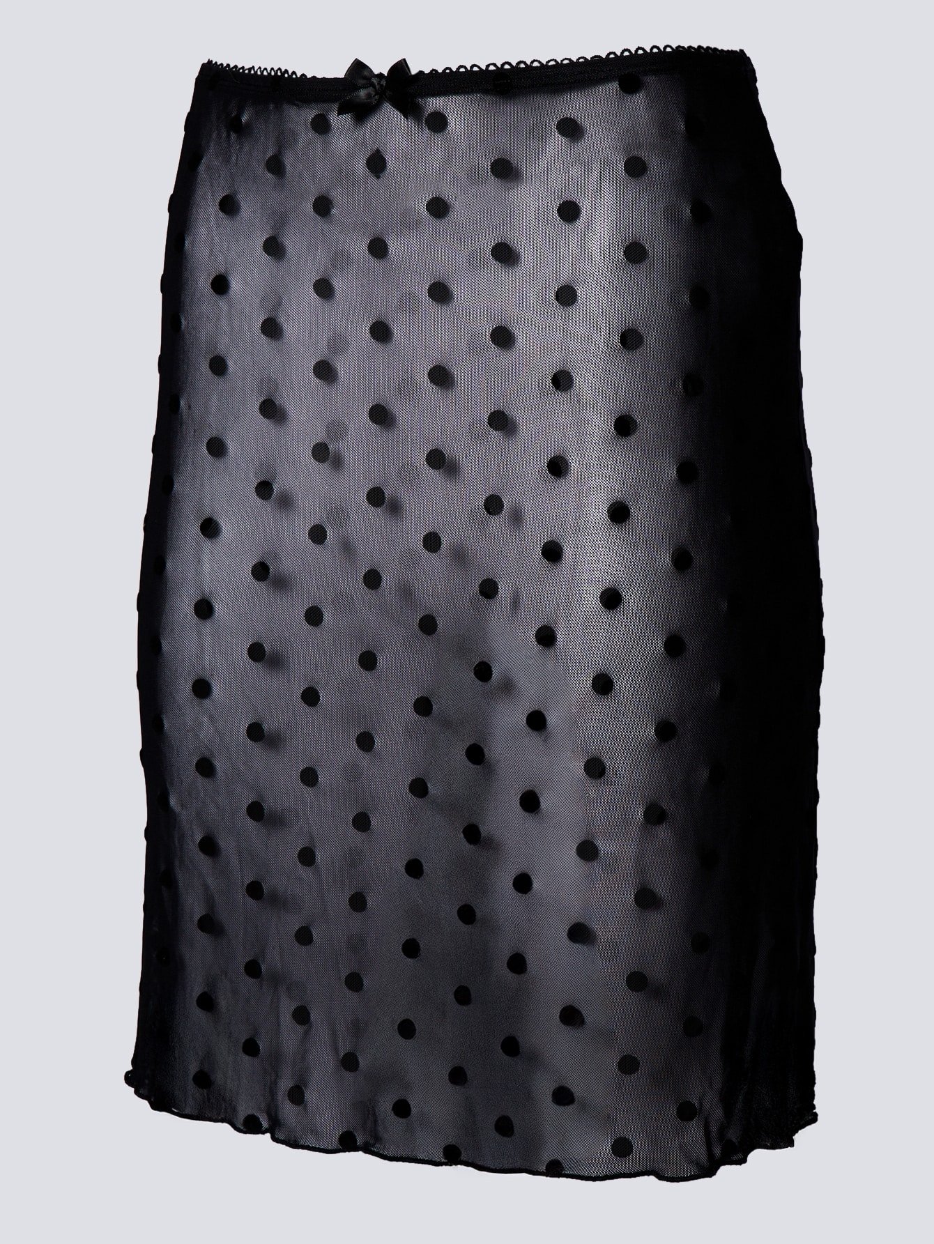 Jupe tulle chafaf b pois w fyouka