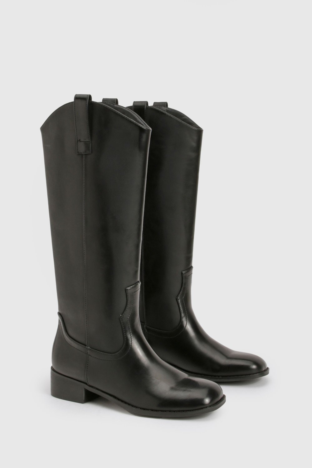 Bottes western b talon carré