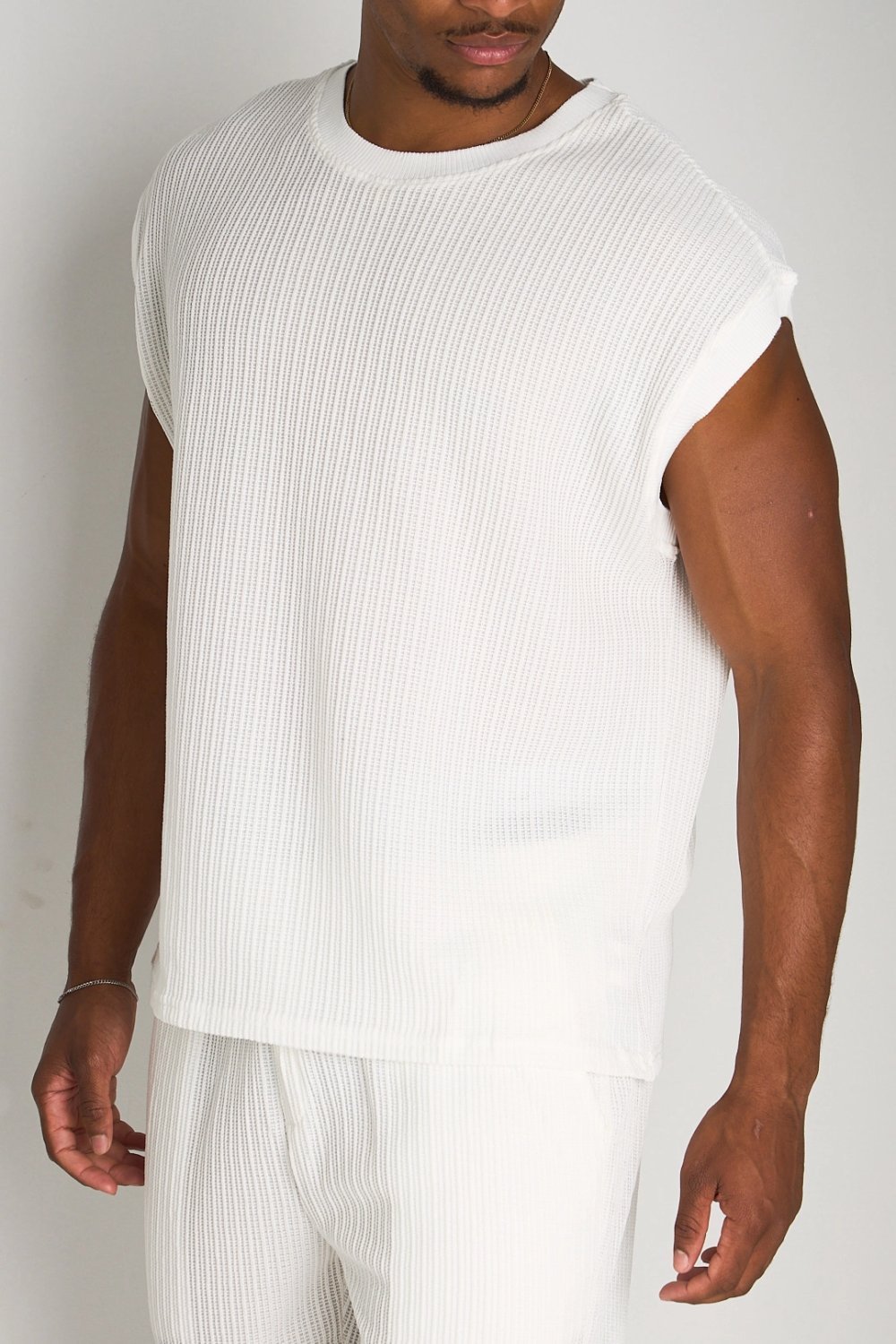 Ensemble débardeur w pantalon maille byed