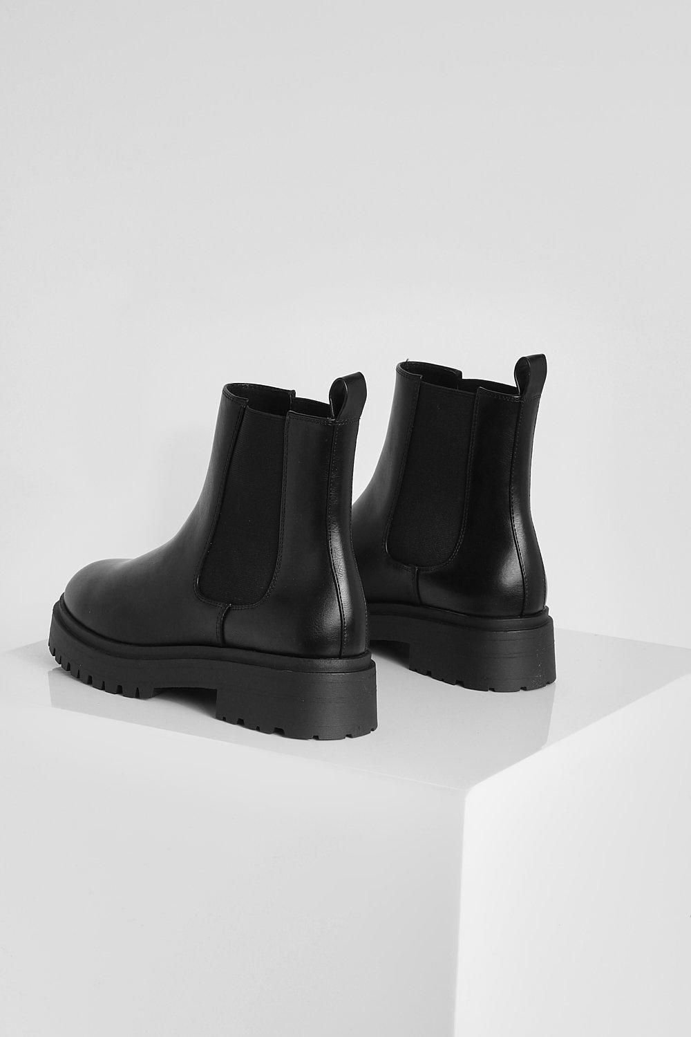 Bottines Chelsea b languette - Pied large