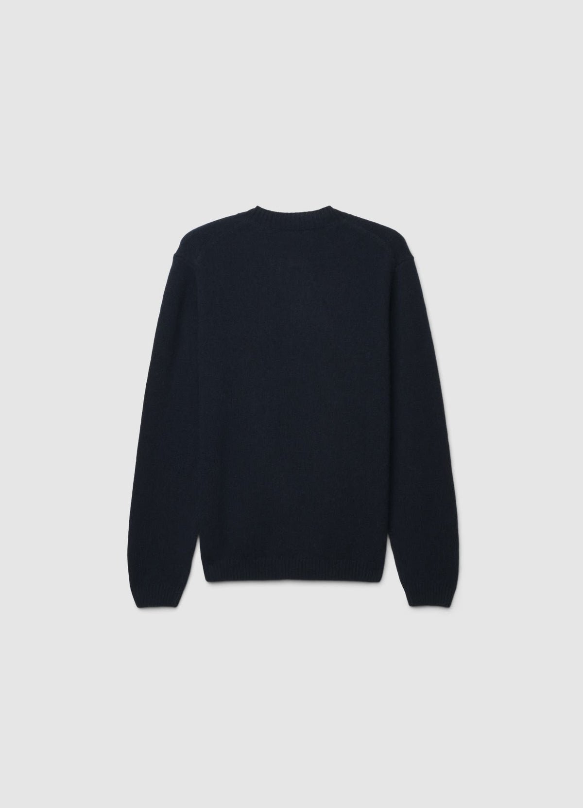Wool henley-neck jumper
