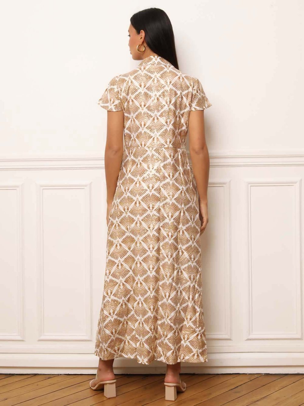 Robe chemise twila b motifs ethniques