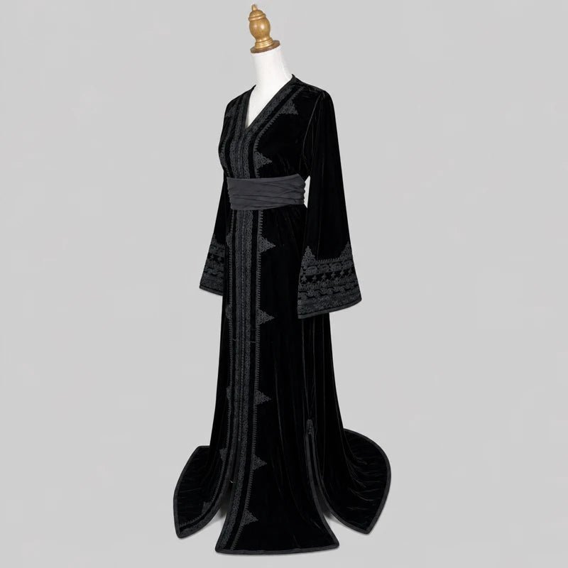 Caftan velours mtarz k7el