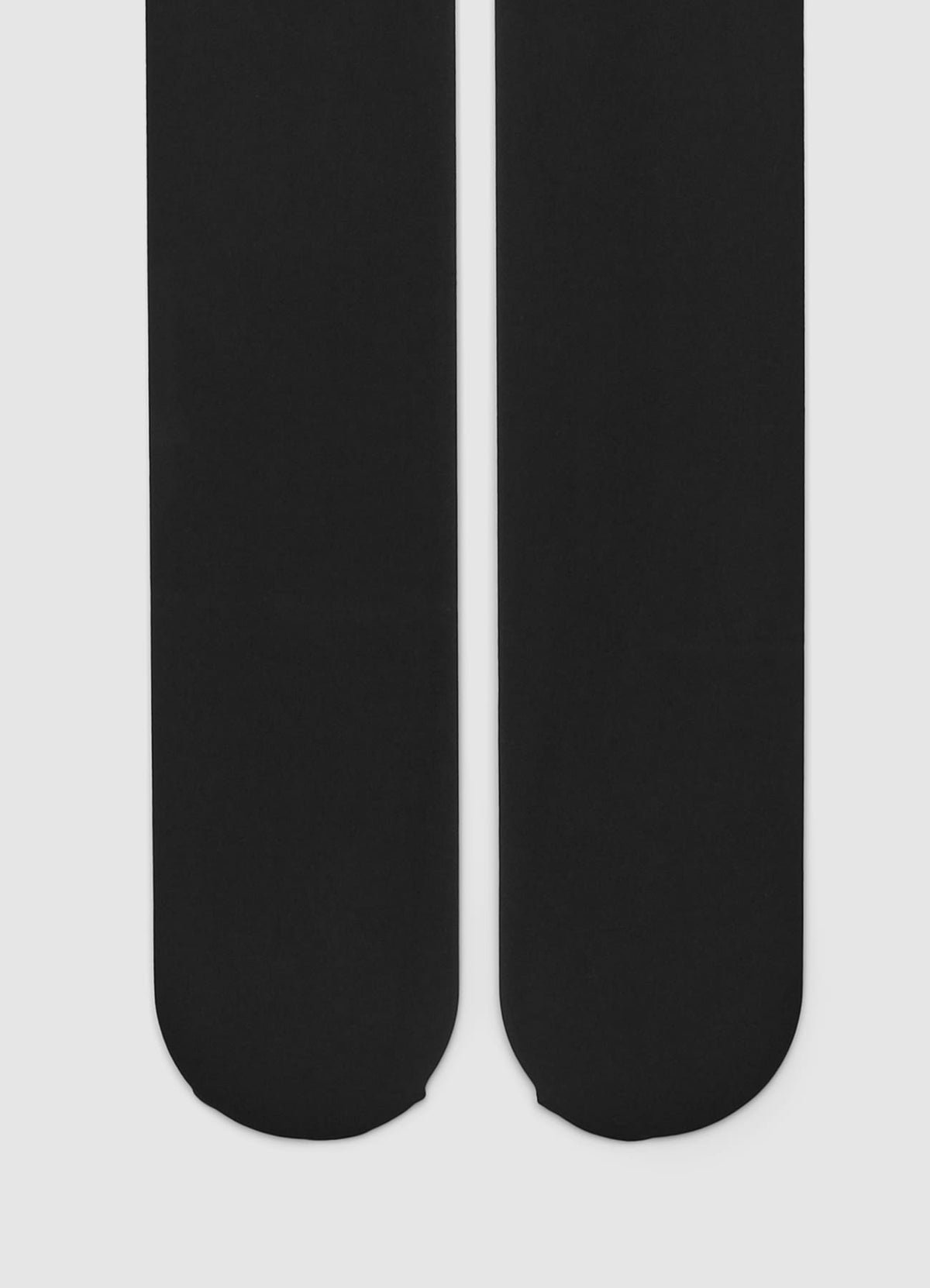 Lined opaque tights