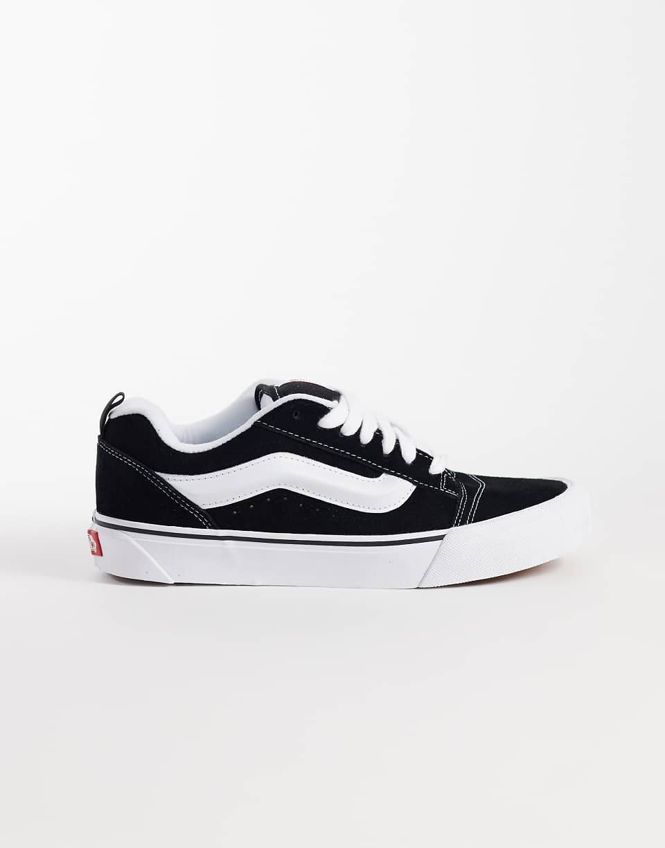 Knu Skool trainers in black and white