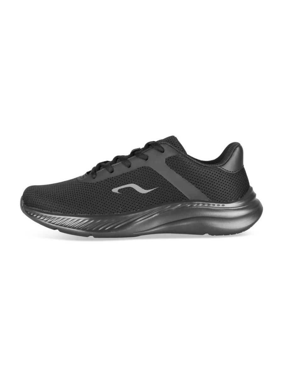 Baskets running en mesh noires
