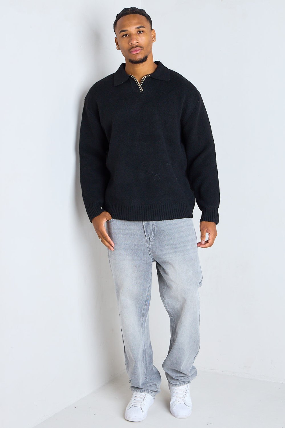 Pull col polo b khiyata bayna k7el