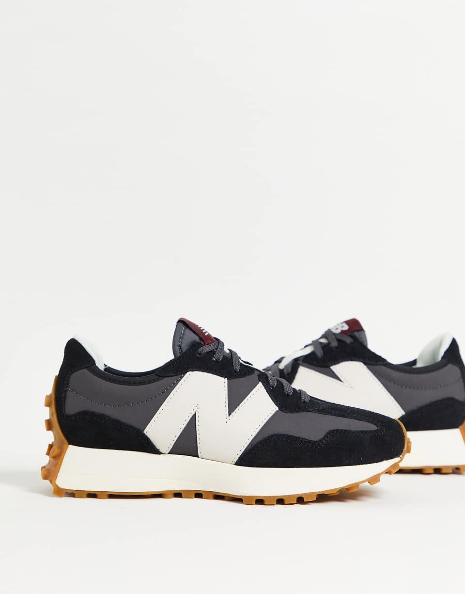 327 trainers in black