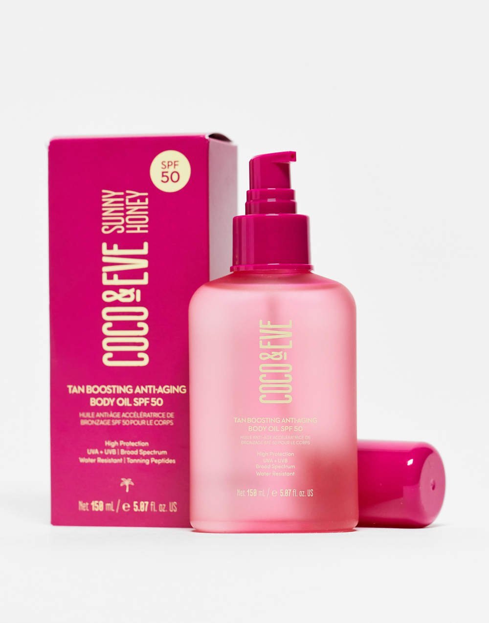 زيت مسرّع للتسمير للجسم SPF 50 - 150 ml