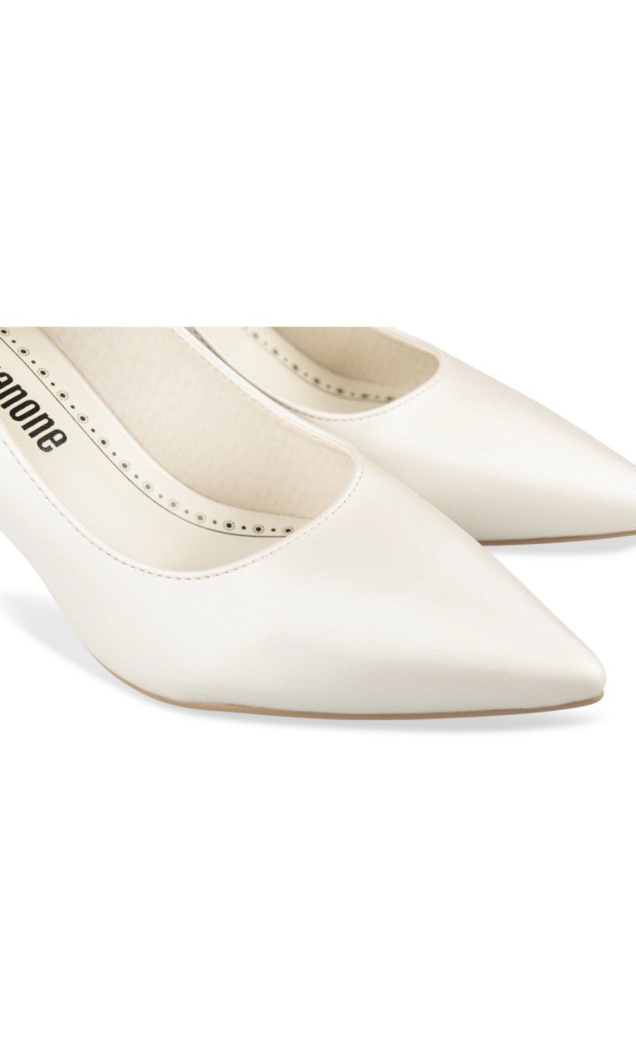 Escarpins pointus talon aiguille blancs