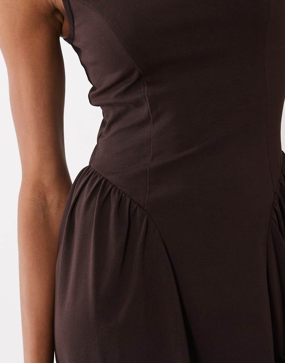 Robe nos twila col bateau - Qahwia